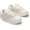 image:imageDREAM PAIRS Womens Skateboarding Shoes Low Top Walking Lace Up Comfortable Casual Fashion Sneakers