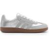 image:imageDREAM PAIRS Womens Tennis Sneakers Walking Flat LowTop Casual LaceUp Comfortable Nia Fashion Sneakers ShoesSilver Multi