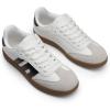 image:imageDREAM PAIRS Womens Tennis Sneakers Walking Flat LowTop Casual LaceUp Comfortable Nia Fashion Sneakers ShoesWhite Multi