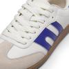 image:imageDREAM PAIRS Womens Tennis Sneakers Walking Flat LowTop Casual LaceUp Comfortable Nia Fashion Sneakers ShoesWhitePurple