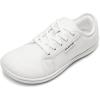 image:imageDREAM PAIRS Womens Barefoot Walking Wide Toe Box Zero Drop Minimalist Sneakers Non Slip Breathable Comfortable Lightweight Walking ShoesAll White