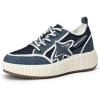 image:imageDREAM PAIRS Womens Kay Platform Lightweight Walking Sneakers
