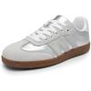 image:imageDREAM PAIRS Womens Tennis Sneakers Walking Flat LowTop Casual LaceUp Comfortable Nia Fashion Sneakers ShoesSilver Multi