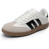 image:imageDREAM PAIRS Womens Tennis Sneakers Walking Flat LowTop Casual LaceUp Comfortable Nia Fashion Sneakers ShoesWhite Multi