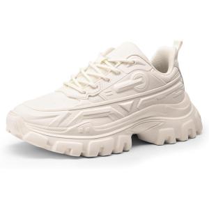 image:imageDREAM PAIRS Womens Chunky Platform Fashion SneakersIvorybold