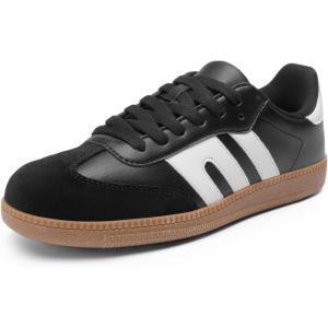 image:imageDREAM PAIRS Womens Tennis Sneakers Walking Flat LowTop Casual LaceUp Comfortable Nia Fashion Sneakers ShoesBlack Multi