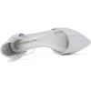 image:imageDREAM PAIRS Flapointed Womens Casual DOrsay Pointed Plain Ballet Comfort Soft Slip On Flats ShoesAll Silver