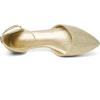 image:imageDREAM PAIRS Flapointed Womens Casual DOrsay Pointed Plain Ballet Comfort Soft Slip On Flats ShoesGoldGlitter