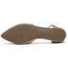 image:imageDREAM PAIRS Flapointed Womens Casual DOrsay Pointed Plain Ballet Comfort Soft Slip On Flats ShoesRoseGoldGlitter