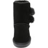 image:imageDREAM PAIRS Girls Boots Kids Boys Winter Snow Mid Calf Boots Faux Fur Lined FuzzyChic Kids Lolly for Little KidBig KidBlack