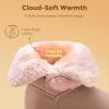image:imageDREAM PAIRS Girls Boots Kids Boys Winter Snow Mid Calf Boots Faux Fur Lined FuzzyChic Kids Lolly for Little KidBig KidLight Pink