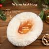 image:imageDREAM PAIRS Girls Boys Boots Kids Faux Fur Lined Winter Snow FuzzyClassic Kids Mid BootLight Brown