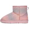 image:imageDREAM PAIRS Girls Boys Boots Kids Winter Ankle Faux Fur Lined Snow Shoes FuzzyClassic Kids Low Boot for ToddlerLittle KidBig KidPinkCamouflage