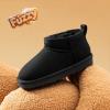 image:imageDREAM PAIRS Girls Boys Boots Kids Winter Ankle Faux Fur Lined Warm Snow Shoes Kid Short Boots for Little KidBig KidBlack