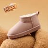 image:imageDREAM PAIRS Girls Boys Boots Kids Winter Ankle Faux Fur Lined Warm Snow Shoes Kid Short Boots for Little KidBig KidPink