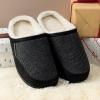 image:imageDREAM PAIRS Mens Cozy Memory Foam Slippers with Fuzzy Woollike Lining Slipon Washable Indoor Outdoor House ShoesBlack