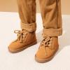 image:imageDREAM PAIRS Toddler Boots Kids Boys Girls Winter Zipper Warm Faux Fur FuzzyGo Kids Cozy Walking Ankle BootsChestnut