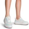 image:imageDREAM PAIRS Women Chunky City Tweed Comfortable Casual Platform Fashion SneakerBlueRainbowknit