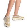 image:imageDREAM PAIRS Women Chunky City Tweed Comfortable Casual Platform Fashion SneakerKhakiknit