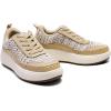 image:imageDREAM PAIRS Women Chunky City Tweed Comfortable Casual Platform Fashion SneakerKhakiknit