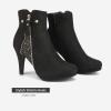 image:imageDREAM PAIRS Womens Ankle Boots High Stiletto Heel Booties Fashion Zipper Short BootsClassic Black