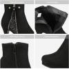 image:imageDREAM PAIRS Womens Ankle Boots High Stiletto Heel Booties Fashion Zipper Short BootsClassic Black