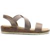 image:imageDREAM PAIRS Womens Ankle Strap Low Wedge SandalsTaupe
