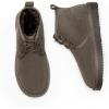 image:imageDREAM PAIRS Womens Ankle Winter Boots Genuine Suede Leather Faux Fur Lace Up Snow Warm Comfort Cozy Short Booties FuzzyGo Womens CozyTaupe