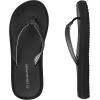 image:imageDREAM PAIRS Womens Arch Support Flip Flops Comfortable Soft Cushion Thong Sandals for Summer Beach Daily Casual WearBlack