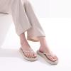 image:imageDREAM PAIRS Womens Arch Support Flip Flops Comfortable Soft Cushion Thong Sandals for Summer Beach Daily Casual WearCamel