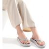 image:imageDREAM PAIRS Womens Arch Support Flip Flops Comfortable Soft Cushion Thong Sandals for Summer Beach Daily Casual WearGrey