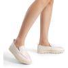 image:imageDREAM PAIRS Womens Arch Support Slip On LoafersWhitepu
