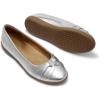 image:imageDREAM PAIRS Womens Ballet Flats Comfortable Round Toe Slip on Dressy Work Office Shoes with Arch SupportSilver