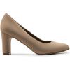 image:imageDREAM PAIRS Womens Block Heel Rounded Toe PumpsKhaki