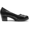 image:imageDREAM PAIRS Womens Chunky Comfortable Closed Toe Low Block Heels Work Round Toe Dress Wedding Adjustable Slip On Pumps ShoesBlack