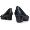 image:imageDREAM PAIRS Womens Chunky Comfortable Closed Toe Low Block Heels Work Round Toe Dress Wedding Adjustable Slip On Pumps ShoesNavy