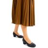 image:imageDREAM PAIRS Womens Chunky Comfortable Closed Toe Low Block Heels Work Round Toe Dress Wedding Adjustable Slip On Pumps ShoesNavy