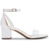 image:imageDREAM PAIRS Womens Chunky Low Heels Open Round Toe Ankle Strap Block Heels Party Dress Wedding SandalsWhite