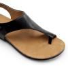 image:imageDREAM PAIRS Womens Comfortable Cork Footbed Arch Support Sandals Casual to Dressy Thong Walking Flat Sandals for SummerBlack