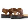 image:imageDREAM PAIRS Womens Comfortable Cork Footbed Arch Support Sandals Casual to Dressy Thong Walking Flat Sandals for SummerBrown