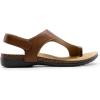image:imageDREAM PAIRS Womens Comfortable Cork Footbed Arch Support Sandals Casual to Dressy Thong Walking Flat Sandals for SummerBrown