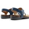 image:imageDREAM PAIRS Womens Comfortable Cork Footbed Arch Support Sandals Casual to Dressy Thong Walking Flat Sandals for SummerNavy