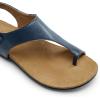 image:imageDREAM PAIRS Womens Comfortable Cork Footbed Arch Support Sandals Casual to Dressy Thong Walking Flat Sandals for SummerNavy