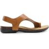 image:imageDREAM PAIRS Womens Comfortable Cork Footbed Arch Support Sandals Casual to Dressy Thong Walking Flat Sandals for SummerTan