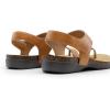 image:imageDREAM PAIRS Womens Comfortable Cork Footbed Arch Support Sandals Casual to Dressy Thong Walking Flat Sandals for SummerTan
