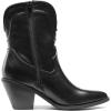 image:imageDREAM PAIRS Womens Cowboy Ankle Boots Western Booties Low Heel Pointed Toe Cowgirl BootsBlack