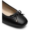 image:imageDREAM PAIRS Womens Flats Square Toe Ballet Flats Comfortable Casual Ballerina Flat Dress Shoes with Bow Suitable for Dressy Business Casual Work OfficeBlack