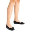 image:imageDREAM PAIRS Womens Flats Square Toe Ballet Flats Comfortable Casual Ballerina Flat Dress Shoes with Bow Suitable for Dressy Business Casual Work OfficeBlack