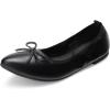 image:imageDREAM PAIRS Womens Foldable Flats Shoes Pointed Toe Ballet Flats Bowknot Comfort Slip on Dress ShoesBlack