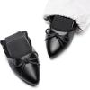 image:imageDREAM PAIRS Womens Foldable Flats Shoes Pointed Toe Ballet Flats Bowknot Comfort Slip on Dress ShoesBlack
